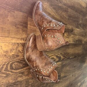 Madden Girl cowgirl style ankle boots